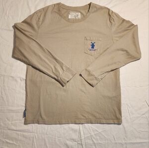 Men's 2XL long sleeved T-shirt grey